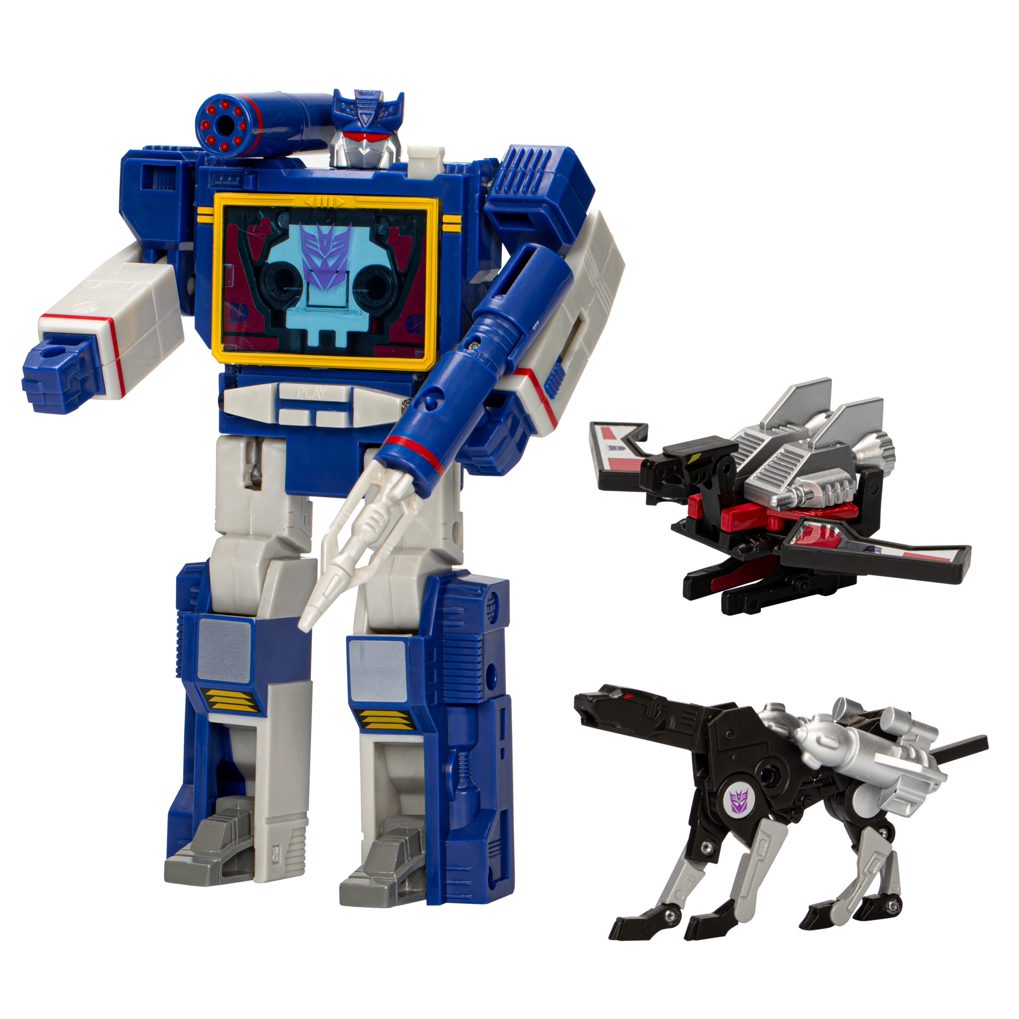 Transformers Retro 40th Anniversary, Soundwave, Laserbeak