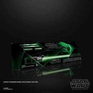 STAR WARS The Black Series Yoda Force FX Elite Lightsaber