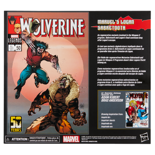 Marvel Legends Series Logan contre Sabretooth