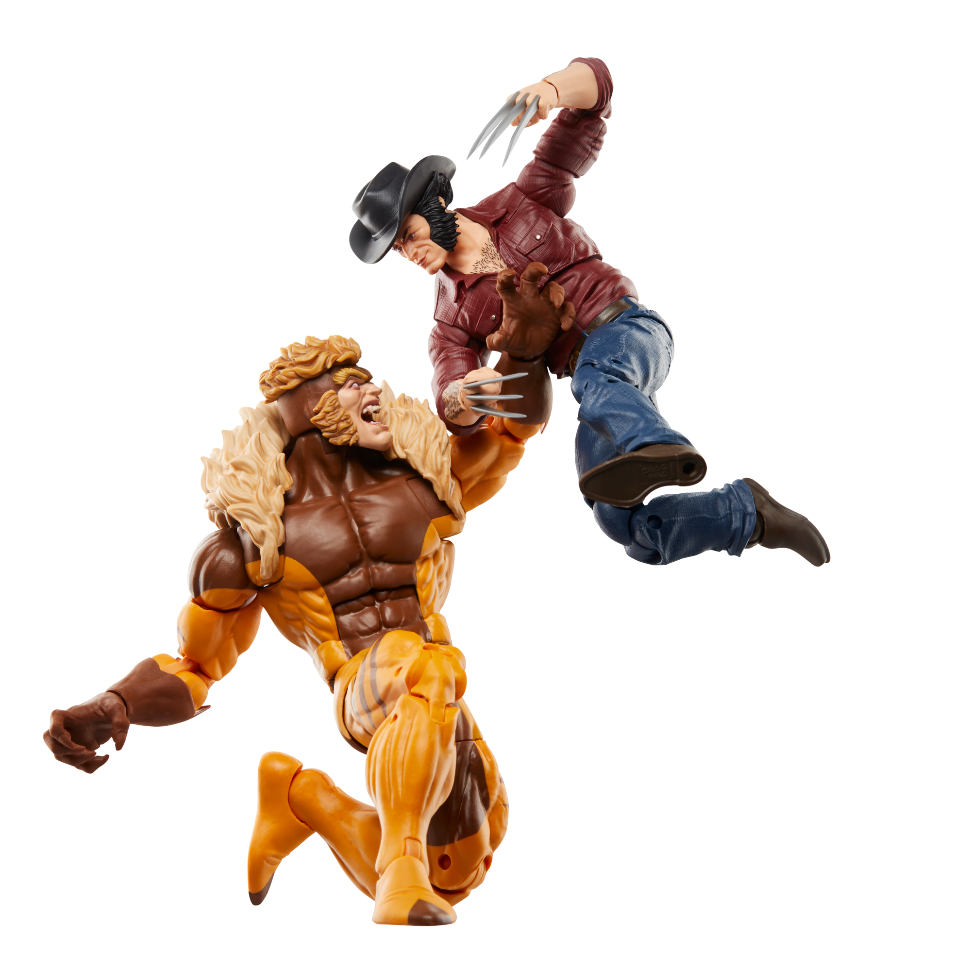 Marvel Legends Series Logan contre Sabretooth