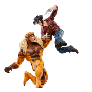 Marvel Legends Series Logan contre Sabretooth