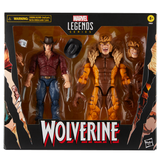 Marvel Legends Series Logan contre Sabretooth