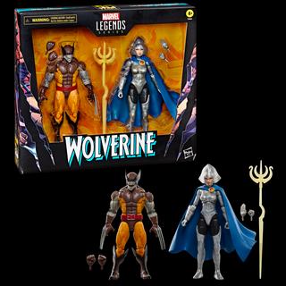 Marvel Legends Series Wolverine and Lilandra Neramani