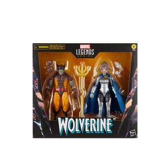 Marvel Legends Series Wolverine and Lilandra Neramani