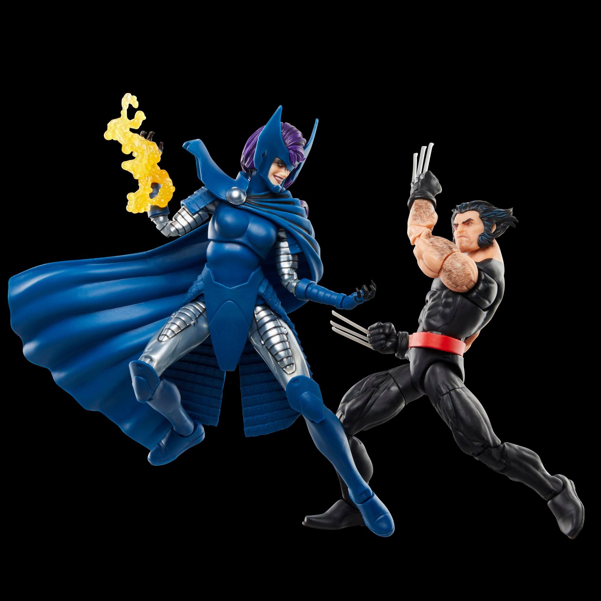 FIGLot 1/12 Scale Blue Wired Fabric Cape For Marvel Legends Psylocke - SU-C-PSY