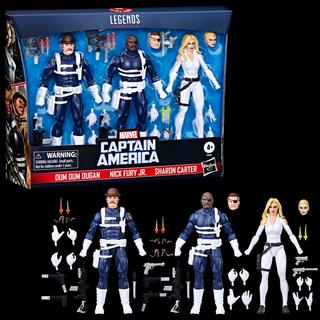 Marvel Legends Series S.H.I.E.L.D. 3-Pack Figures