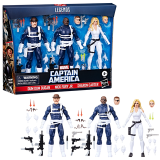 Marvel Legends Series S.H.I.E.L.D. 3-Pack - Hasbro Pulse Marvel Legends Series S.H.I.E.L.D. 3-Pack - Hasbro Pulse