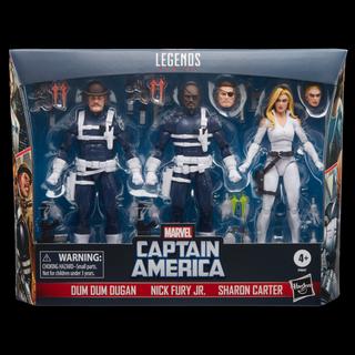 Marvel Legends Series S.H.I.E.L.D. 3-Pack Figures