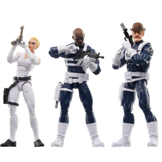 Marvel Legends Series S.H.I.E.L.D. 3-Pack - Hasbro Pulse Marvel Legends Series S.H.I.E.L.D. 3-Pack - Hasbro Pulse