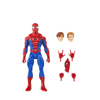 Hasbro Marvel Legends Series, confezione con Spider-Man e Marvel's Vulture