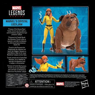 Marvel Legends Series Marvel's Crystal and Lockjaw
