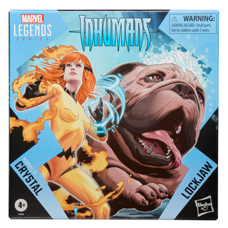 Marvel Legends Series - Marvel's Crystal y Lockjaw