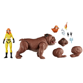 Marvel Legends Series Marvel's Crystal and Lockjaw - Hasbro