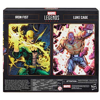 Marvel Legends Series Iron Fist and Luke Cage