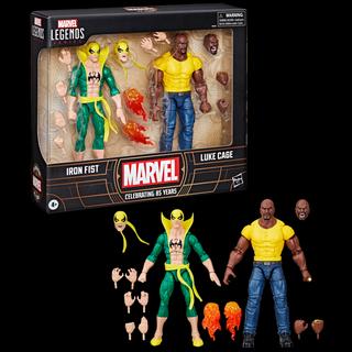 Marvel Legends Series Iron Fist and Luke Cage