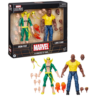 Marvel Legends Series Iron Fist and Luke Cage