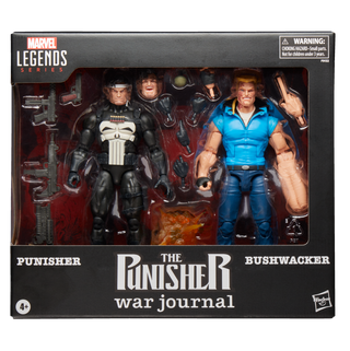 Marvel Legends Series Punisher y Bushwacker