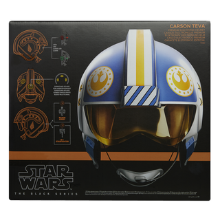 Star Wars The Black Series - Carson Teva - Casco electrónico