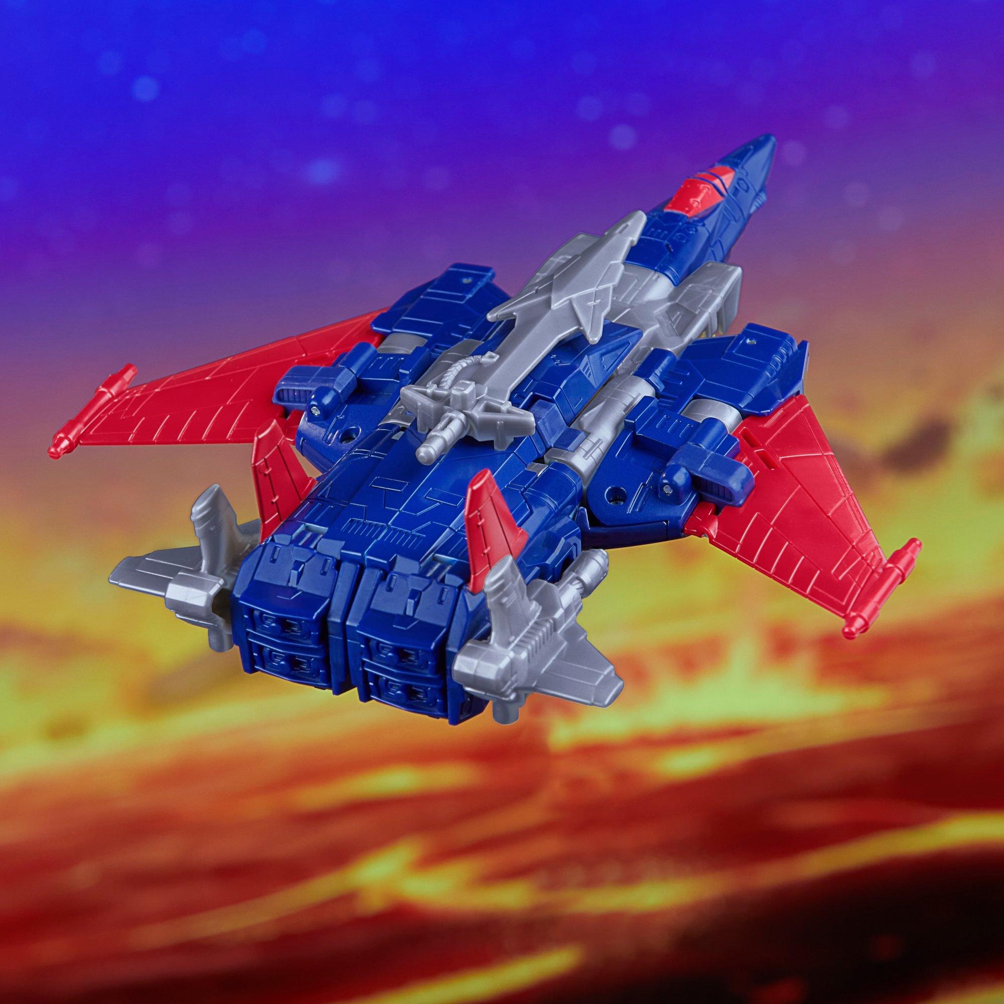 Transformers Legacy United Voyager Class Metalhawk, Action Figure Convertibile Da 17,5 Cm, Da Robot A Jet, Ispirato A Super-God Masterforce
