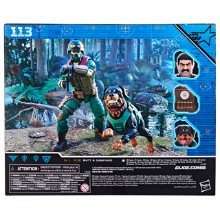 G.I. Joe Classified Series #113, Mutt & Junkyard - Hasbro Pulse