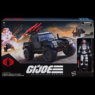 G.I. Joe Classified Series #120, Cobra Night Attack 4-WD Stinger & Driver