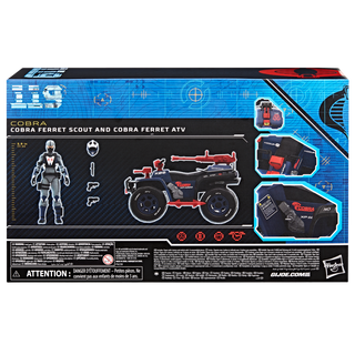 G.I. Joe Classified Series #119, Cobra Ferret Scout & Cobra Ferret ATV