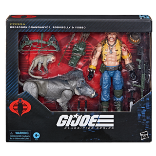 G.I. Joe Classified Series #125, Dreadnok Gnawgahyde and pets Porkbelly & Yobbo