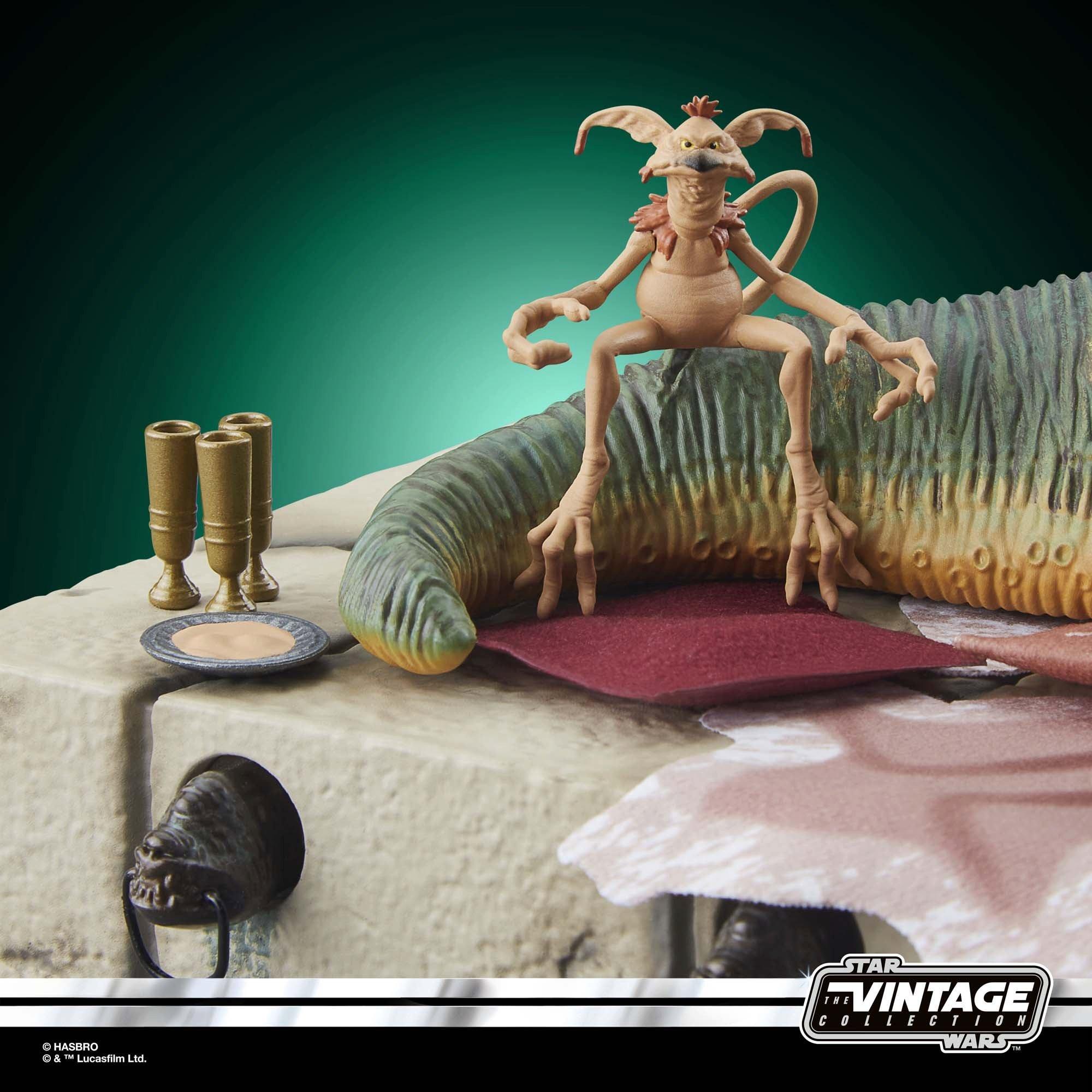 Star Wars The Vintage Collection Jabba the Hutt 3.75-Inch Playset