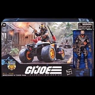 G.I. Joe Classified Series #137, Tiger Force Wreckage & Tiger Paw ATV