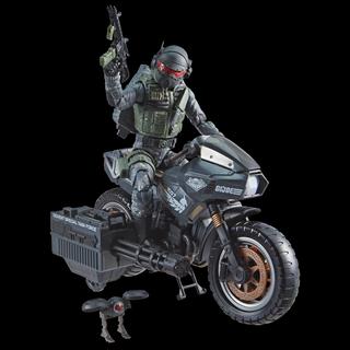 G.I. Joe Classified Series #127, Night Force Jason "Shockwave" Faria & Night Pursuit Cycle