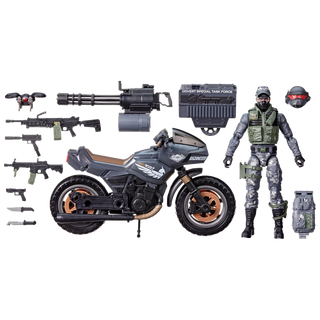 G.I. Joe Classified Series, Night Force, Jason "Shockwave" Faria e Night Pursuit Cycle, n. 127