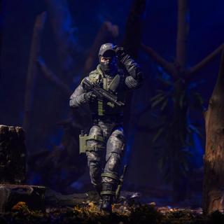 G.I. Joe Classified Series #127, Night Force Jason "Shockwave" Faria & Night Pursuit Cycle