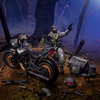 G.I. Joe Classified Series, Night Force, Jason "Shockwave" Faria e Night Pursuit Cycle, n. 127