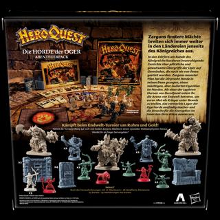 Avalon Hill Heroquest Against the Ogre Horde Quest Pack (German Version)