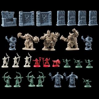 Avalon Hill Heroquest Against the Ogre Horde Quest Pack (Italian Version)