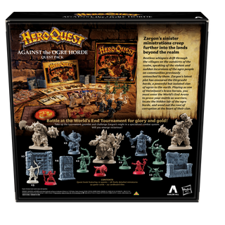 Avalon Hill Heroquest Against the Ogre Horde Quest Pack