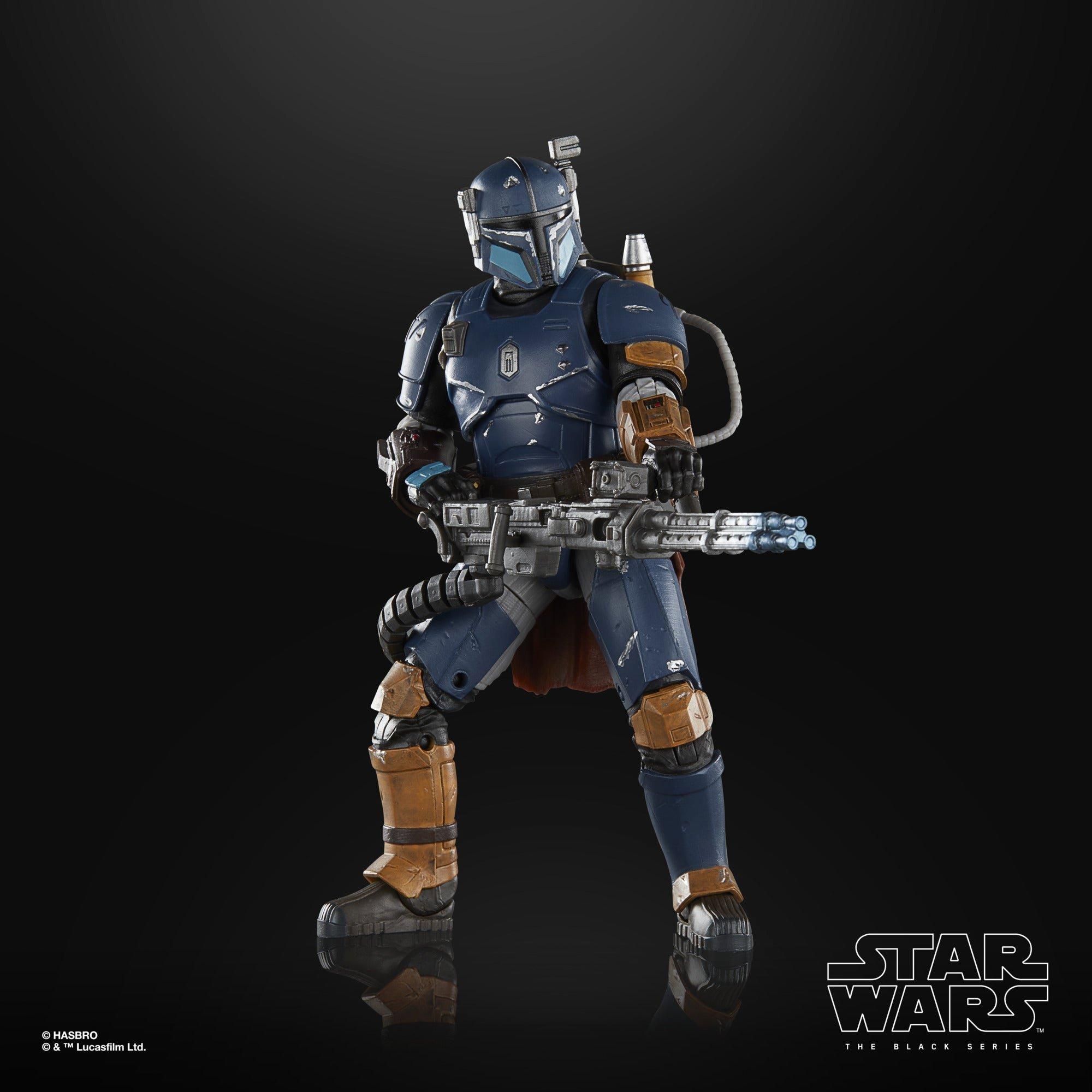 Star Wars Figura 16-18 Cm-es Black Series Paz Vizsla Heavy Mandalorian Deluxe Carbonized Kulonkiad 3477932225