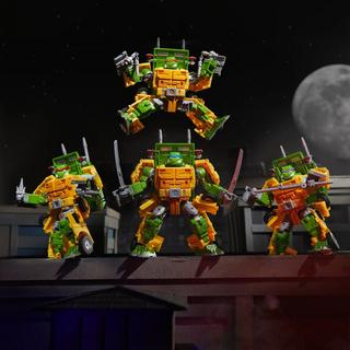 Transformers Collaborative Teenage Mutant Ninja Turtles x Transformers Party Wallop Figure