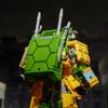 Transformers Collaborative Teenage Mutant Ninja Turtles x Transformers Party Wallop Figure