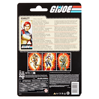 G.I. Joe Classified Series Retro Cardback, Scarlett