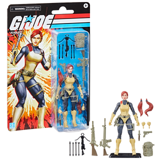 G.I. Joe Classified Series Retro Cardback, Scarlett