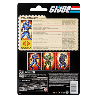 G.I. Joe Classified Series Retro Cardback Cobra Commander