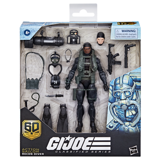 G.I. Joe Classified Series, 60° anniversario, marinaio d'azione, sommozzatore di ricognizione