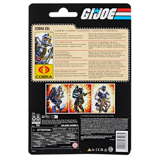 G.I. Joe Classified Series Retro Cardback Cobra Eel