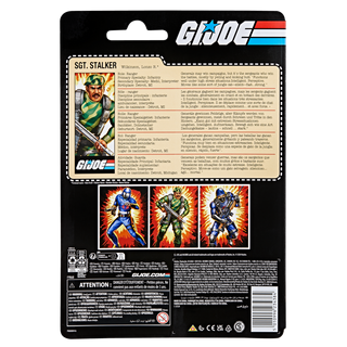 G.I. Joe Classified Series, Retro Cardback, Sgt. Stalker