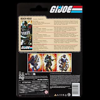 G.I. Joe Classified Series pack rétro sur blister Beach Head