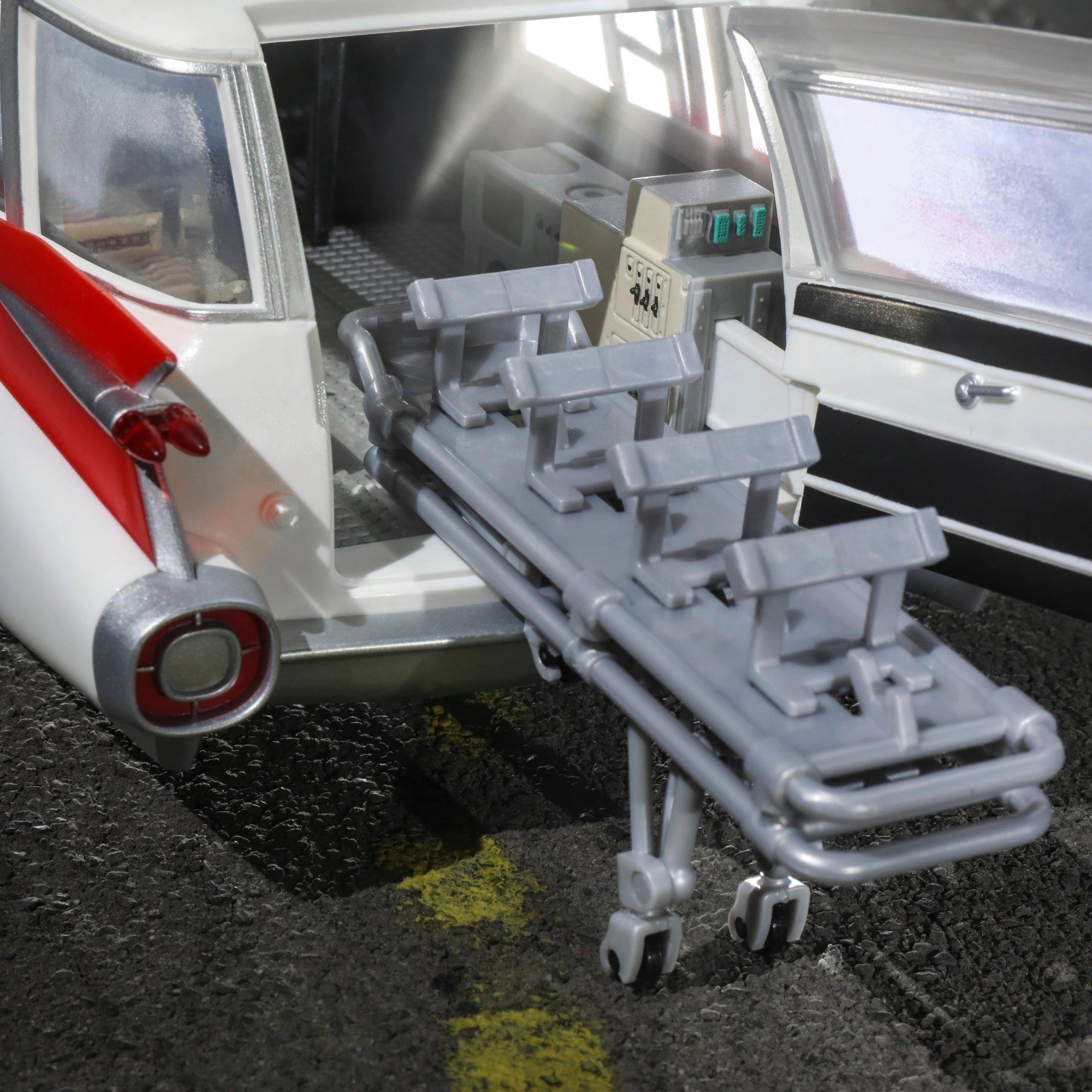 Hasbro Ghostbusters Classic 1984 Ecto-1 Vehicle Model - 1:24 Scale, Brand New In Hand