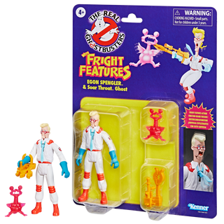 Ghostbusters Kenner Classics The Real Ghostbusters, coffret de figurine grand frisson Egon Spengler et fantôme Soar Throat