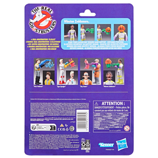 Ghostbusters Kenner Classics The Real Ghostbusters Winston Zeddemore & Scream Roller Ghost Figure