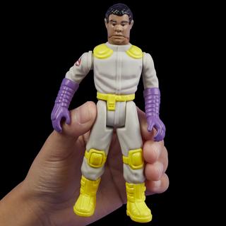 Ghostbusters Kenner Classics The Real Ghostbusters Winston Zeddemore & Scream Roller Ghost Figure